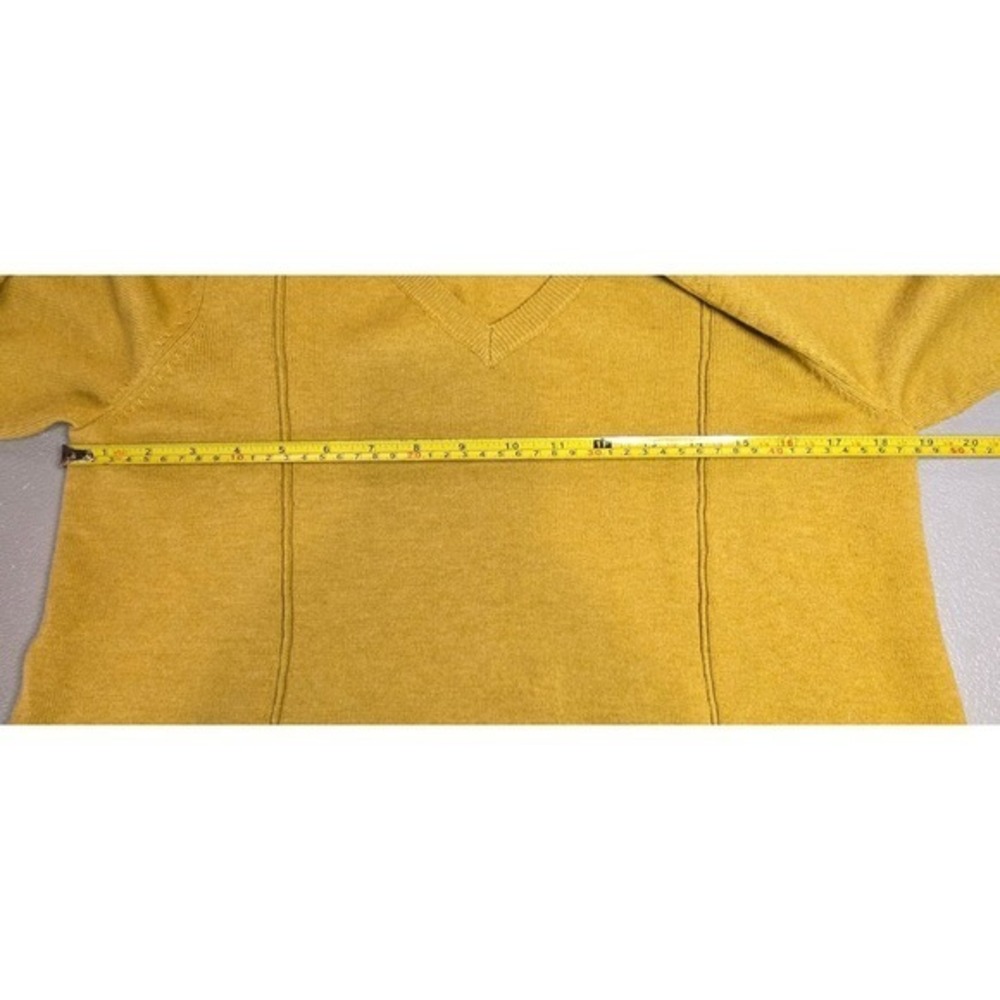 Soft Surroundings Womens M Knit Forsyth Sweater in Amber‎ Gold - Picture 5 of 10
